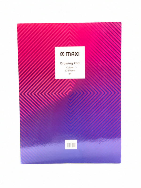 MAXI B4 DRAWING PAD COLOR 20 SHEETS – AL NAHAR STATIONERY