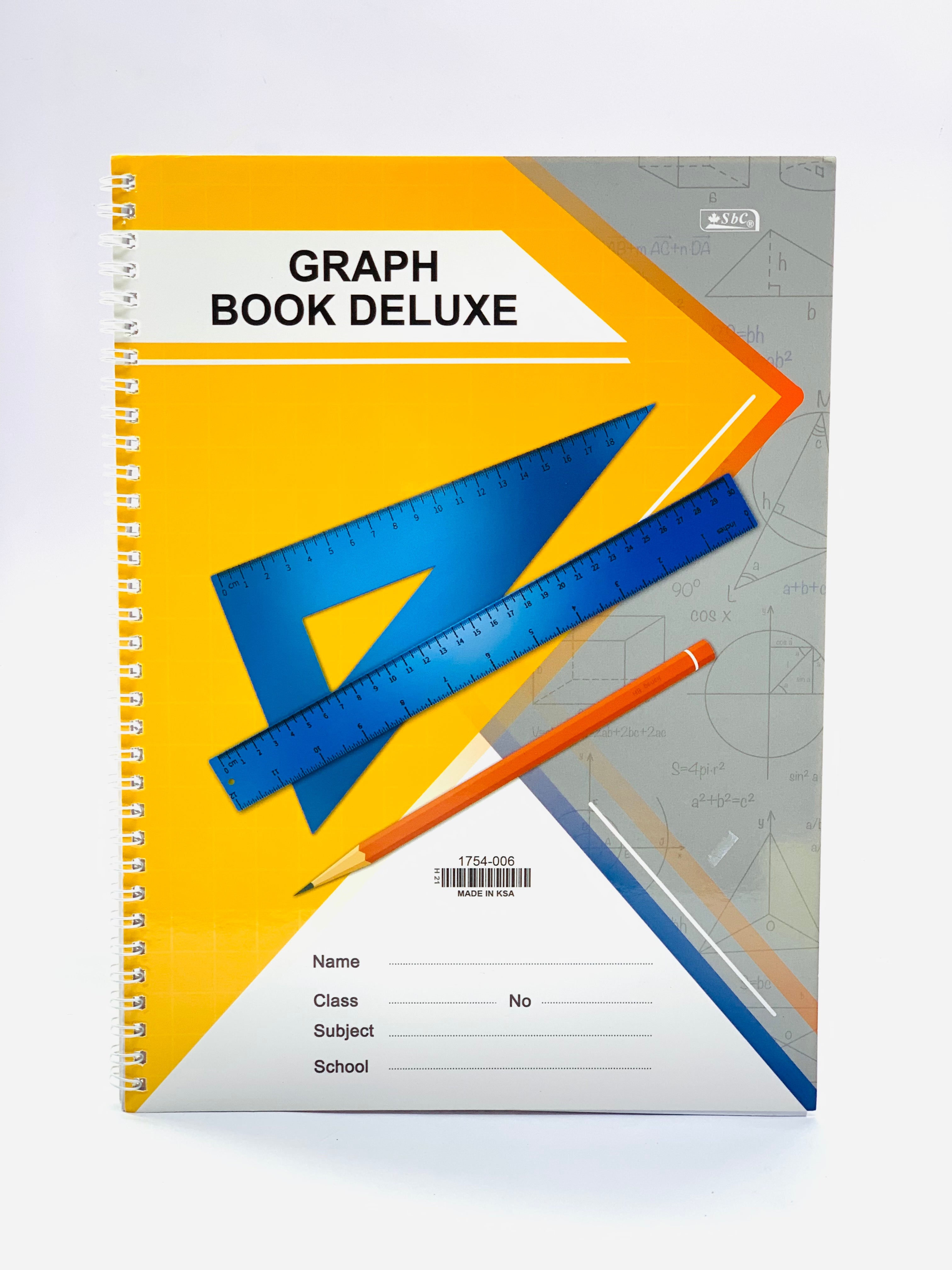 GRAPH BOOK DELUXE – AL NAHAR STATIONERY