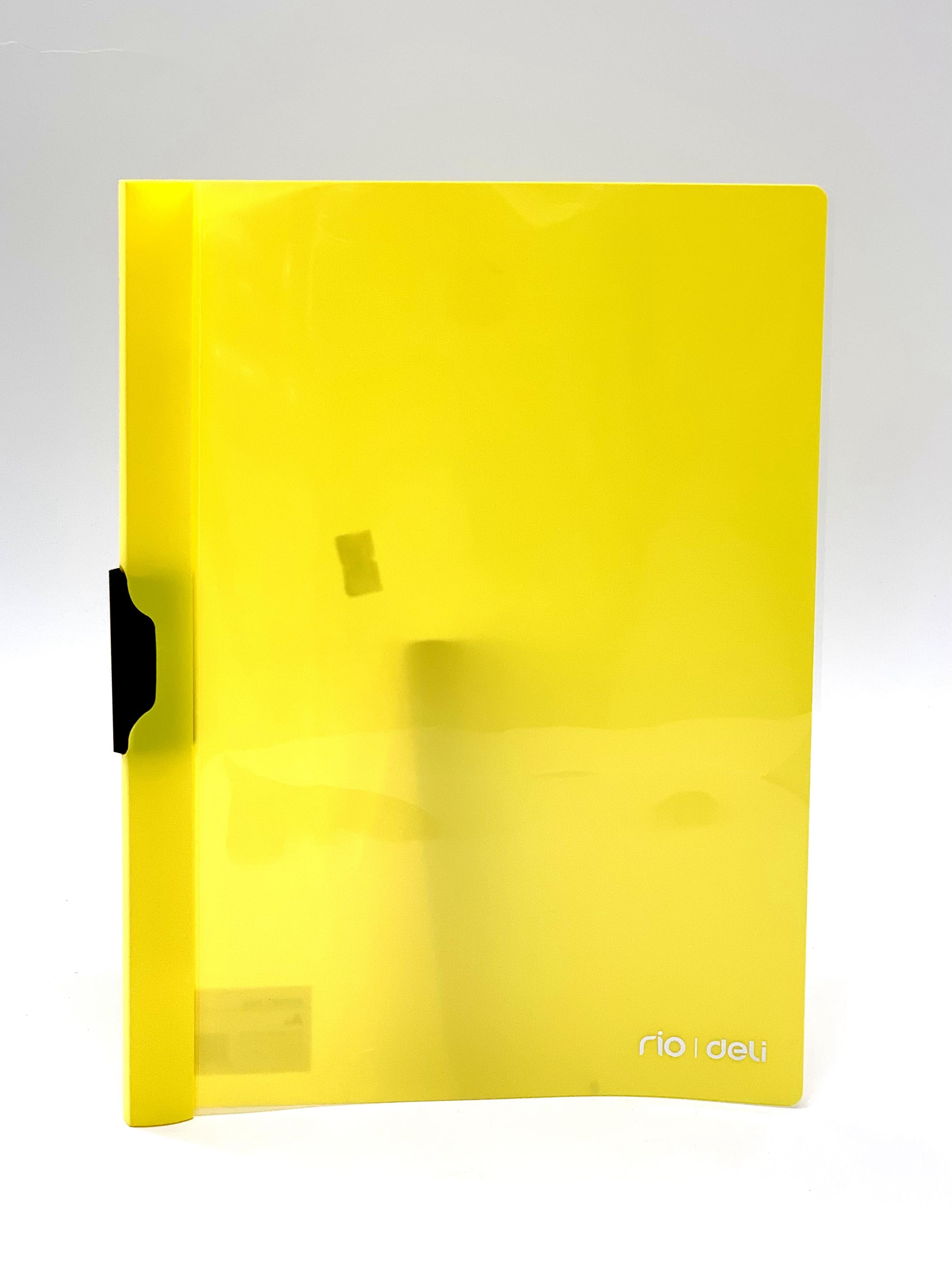 Foldermate Swing Clip File - A4, YELLOW – AL NAHAR STATIONERY