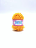 HAND KNITTING YARN LIGHT ORANGE