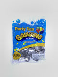 PARTY FUN BALLOONS SILVER 40 PCS