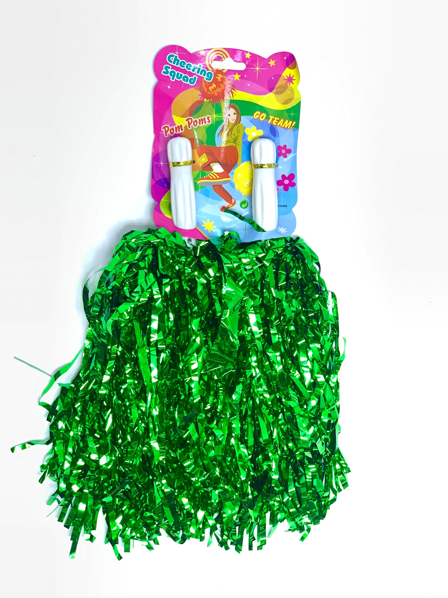 CHEERING SQUAD POM POM GREEN
