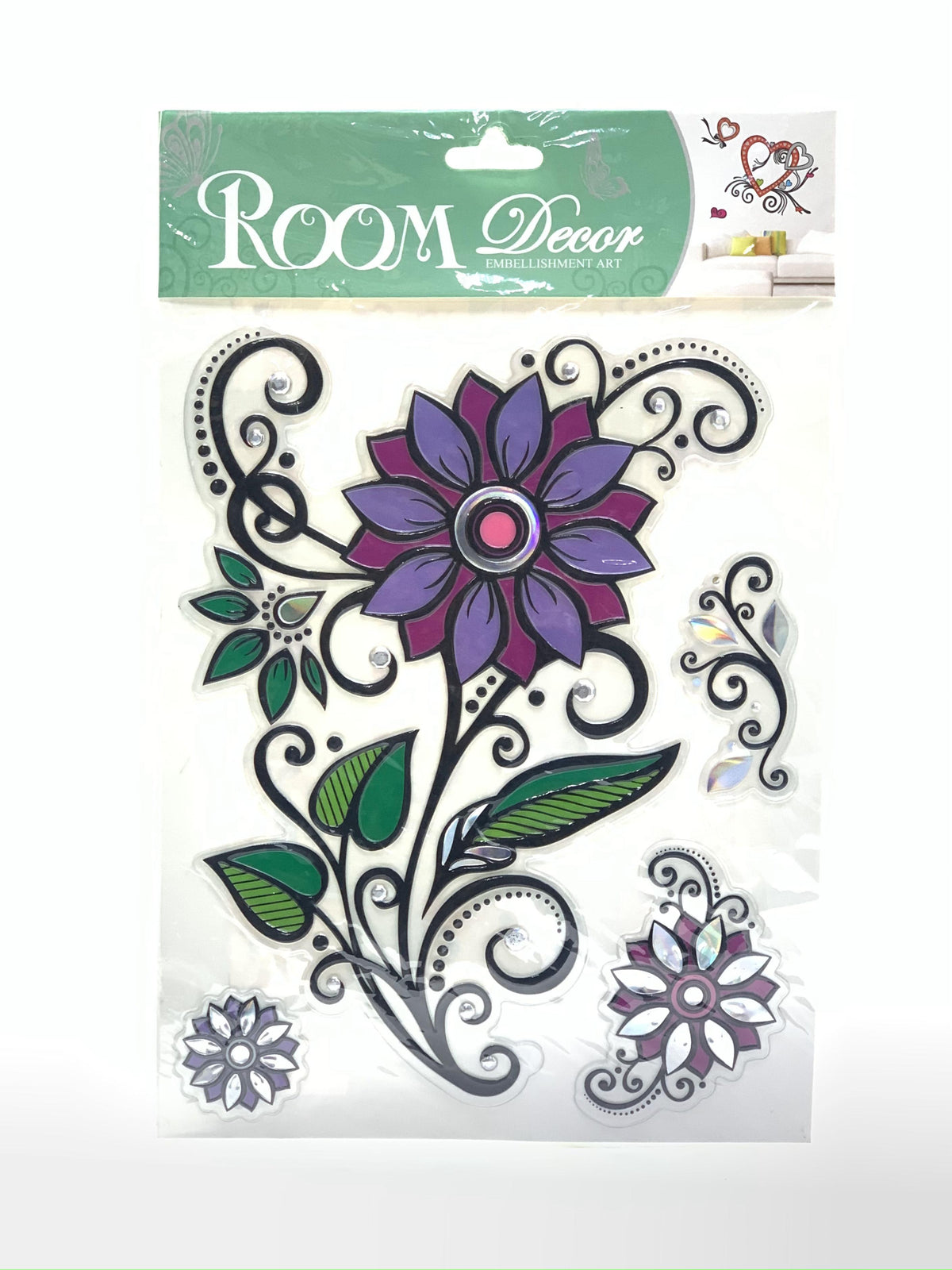 ROOM DECOR FLOWER STICKER – AL NAHAR STATIONERY