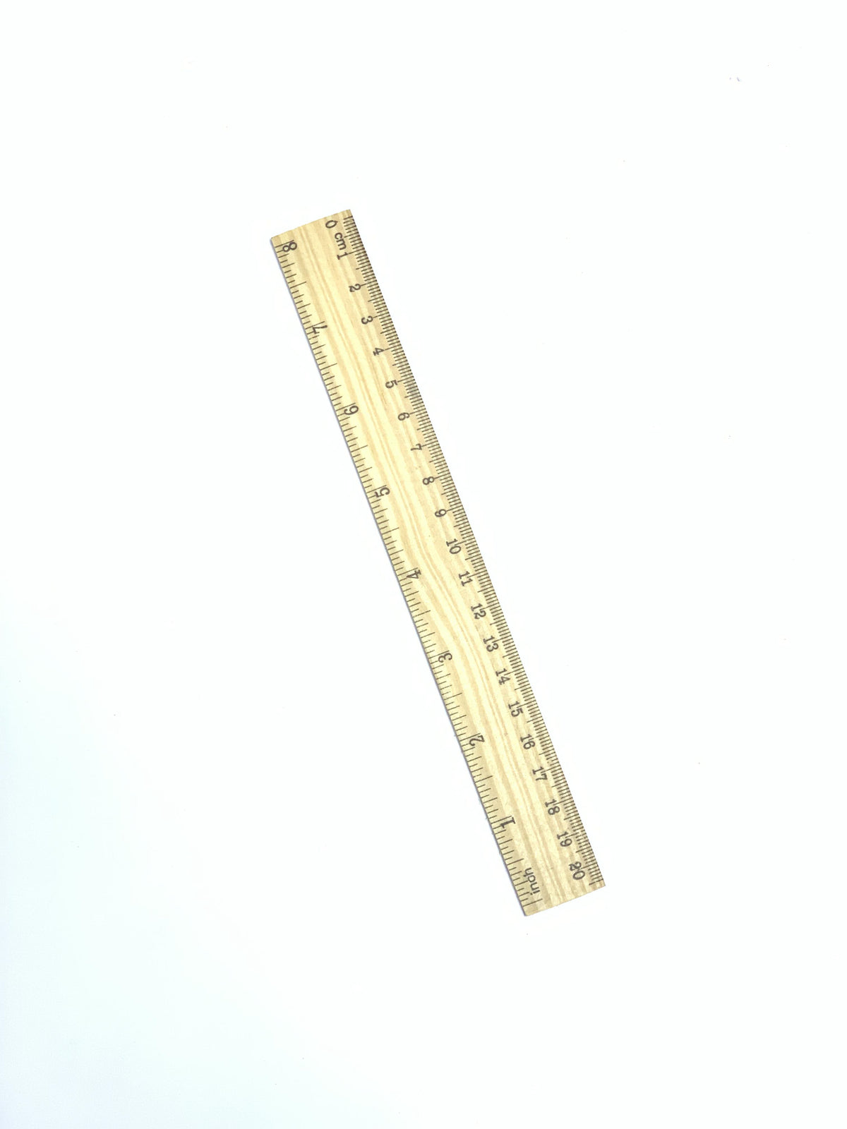 8 Inch Wood Ruler WOODEN RULER 20 CM 8 INCH – AL NAHAR STATIONERY