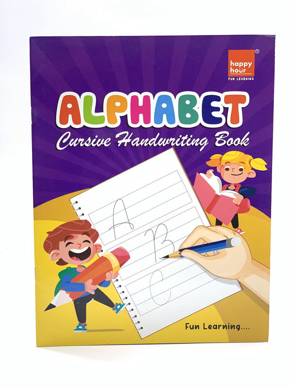 ALPHABET CUSIVE HANDWRITING BOOK – AL NAHAR STATIONERY
