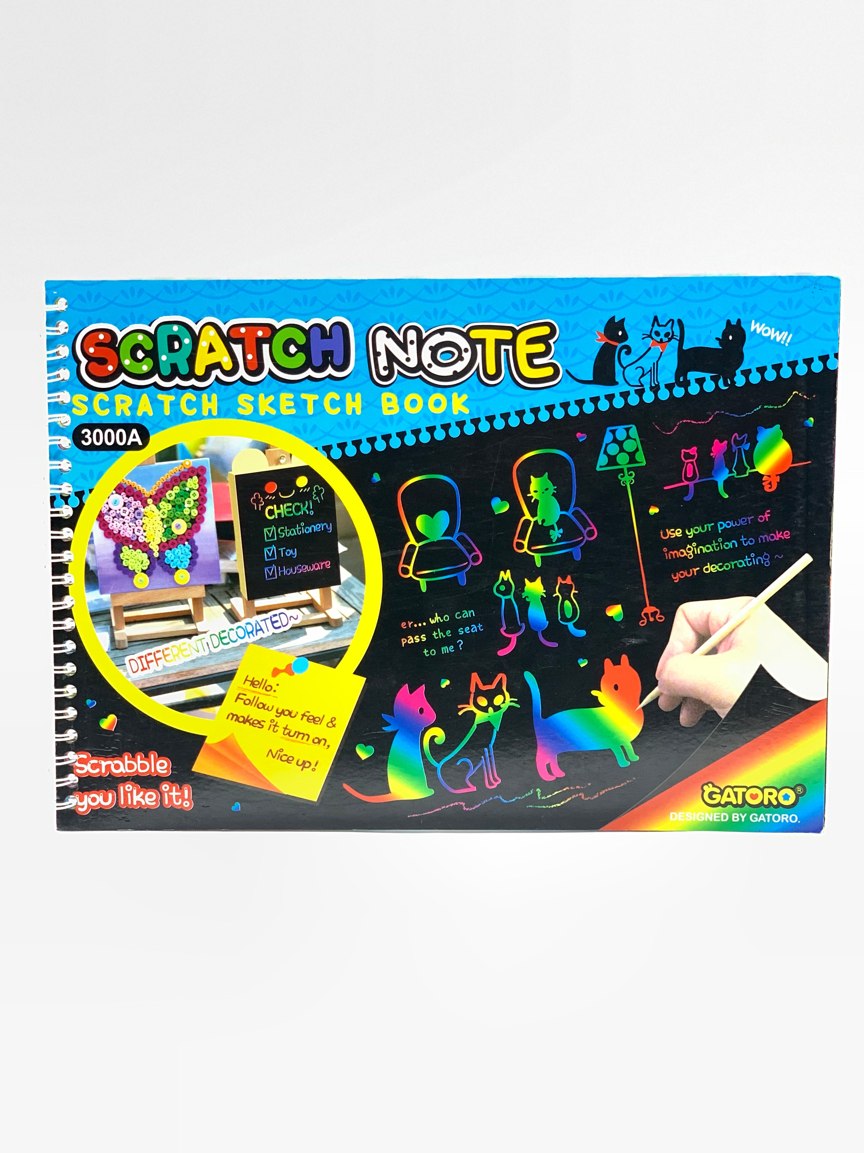 SCRATCH NOTE BOOK – AL NAHAR STATIONERY