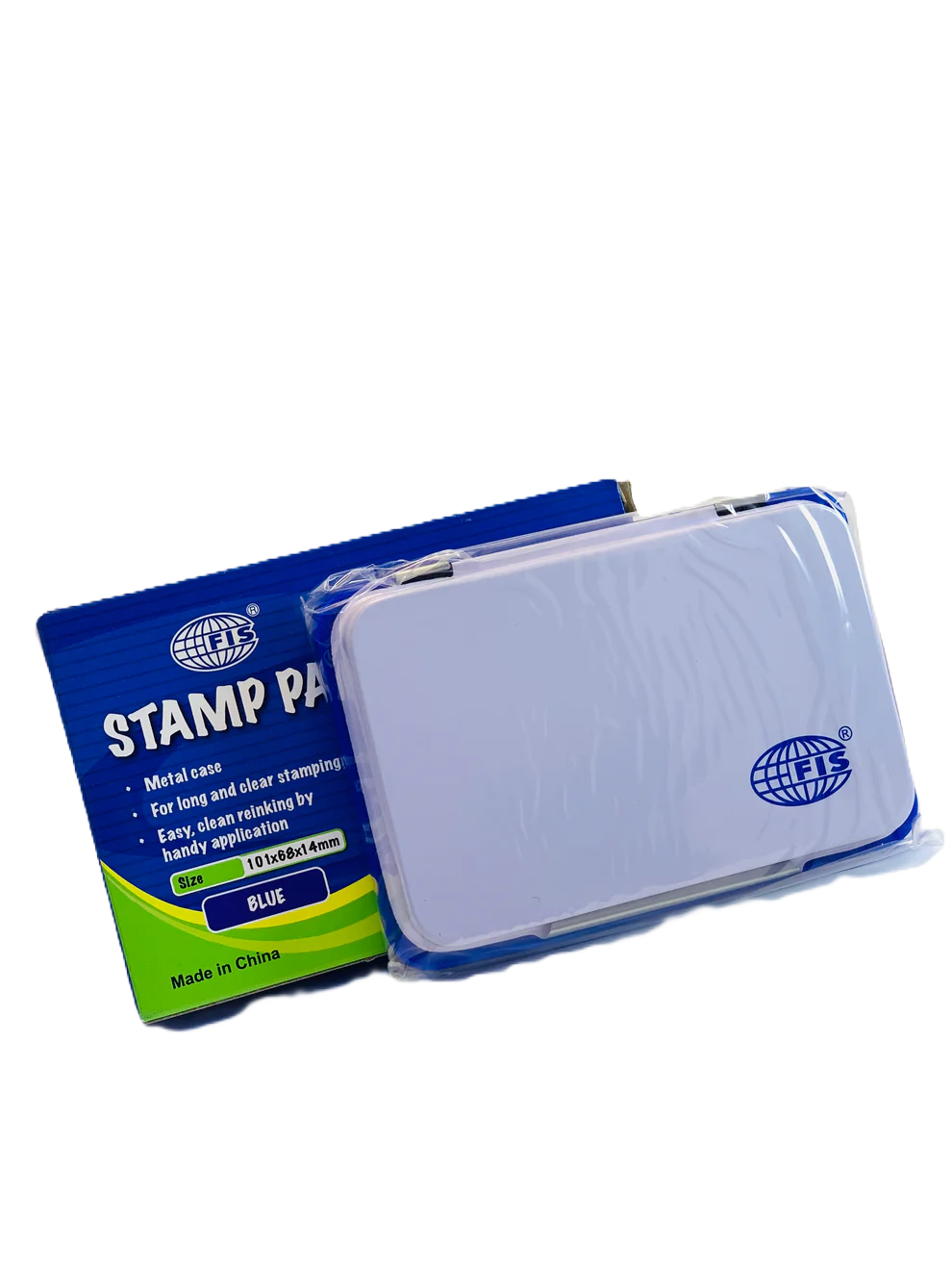 Fis Stamp Pad Blue Size 101x68x14mm