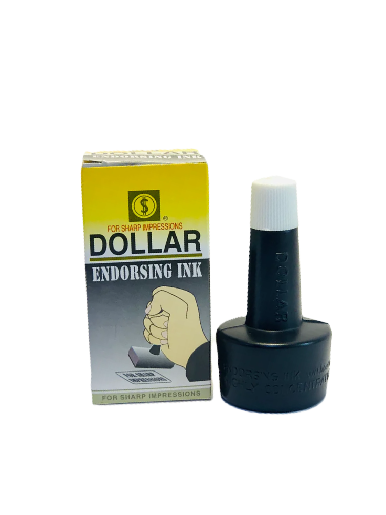 Doller Stamp Pad Ink Black