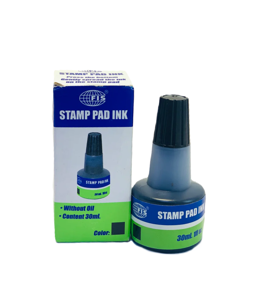 Fis Stamp Pad ink Black colour 30 ml