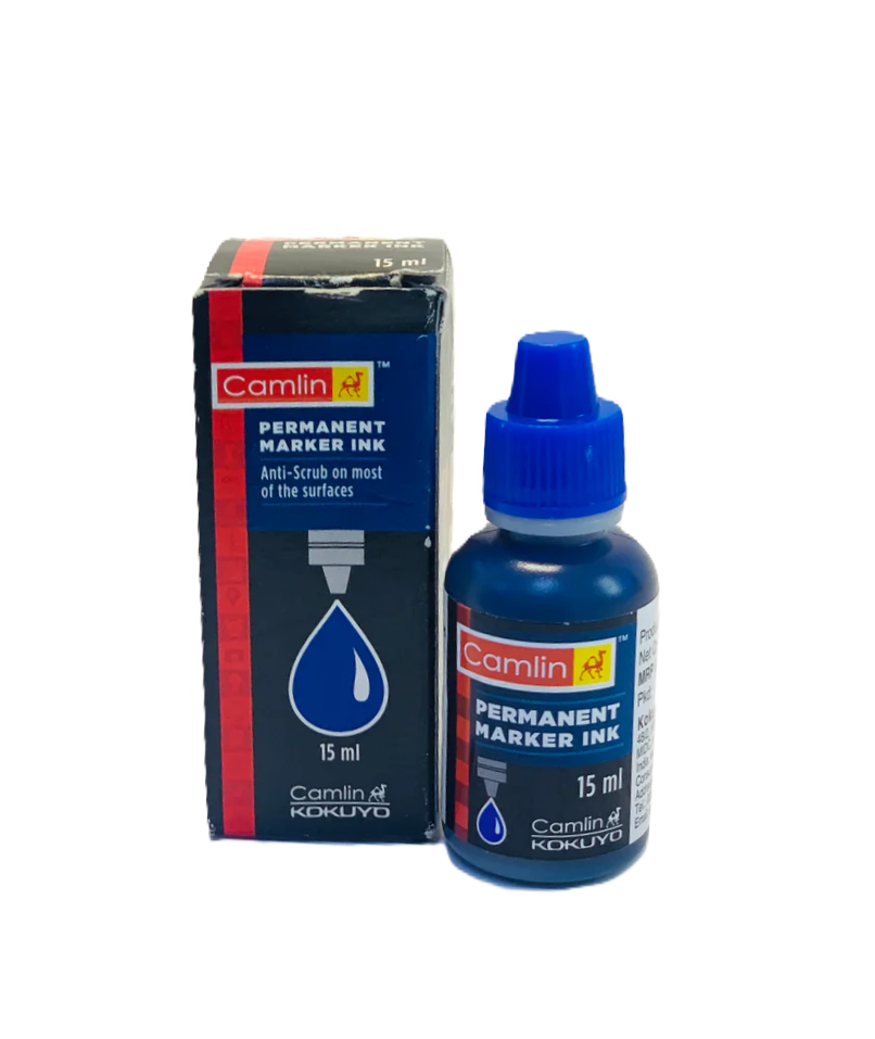 Camlin Permanent Marker Ink Blue