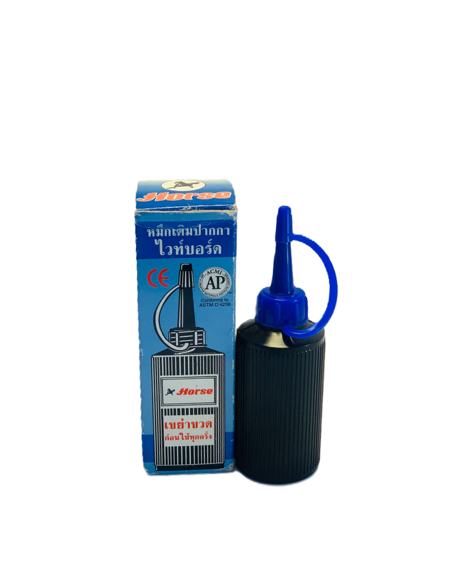 Horse stamp ink Blue colour