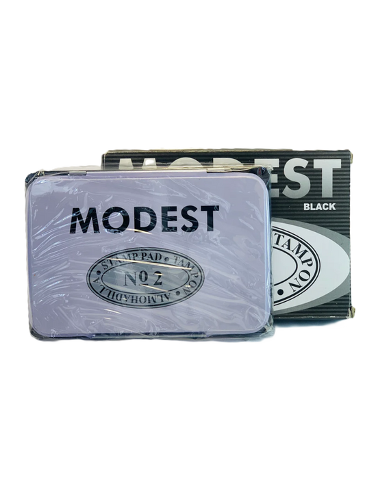 لوحة ختم متواضعة لون أسود رقم 2