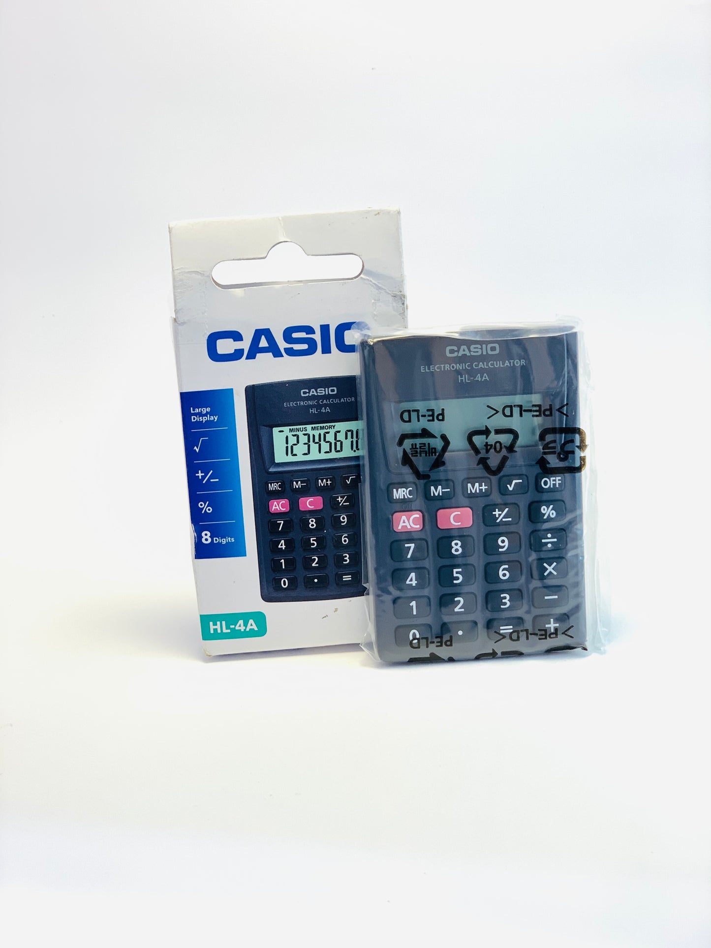 Casio HL -4A calculator 8 Digits