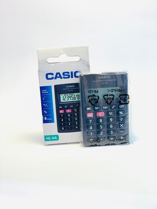Casio HL -4A calculator 8 Digits