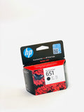خرطوشة الحبر الأسود HP 651 الأصلية