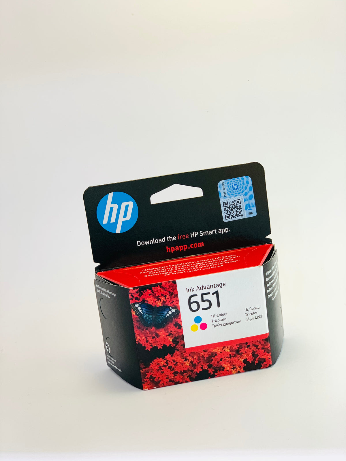 خرطوشة حبر HP 651 ثلاثية الألوان أصلية