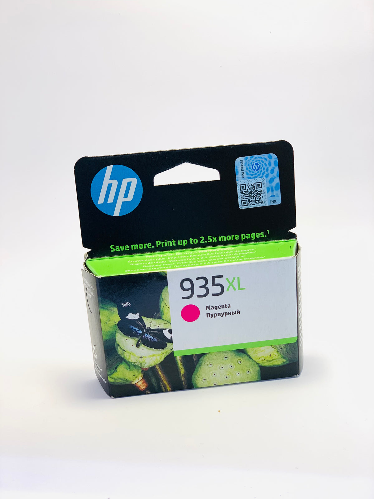 خرطوشة الحبر الأصلية HP 935 XL باللون الأرجواني