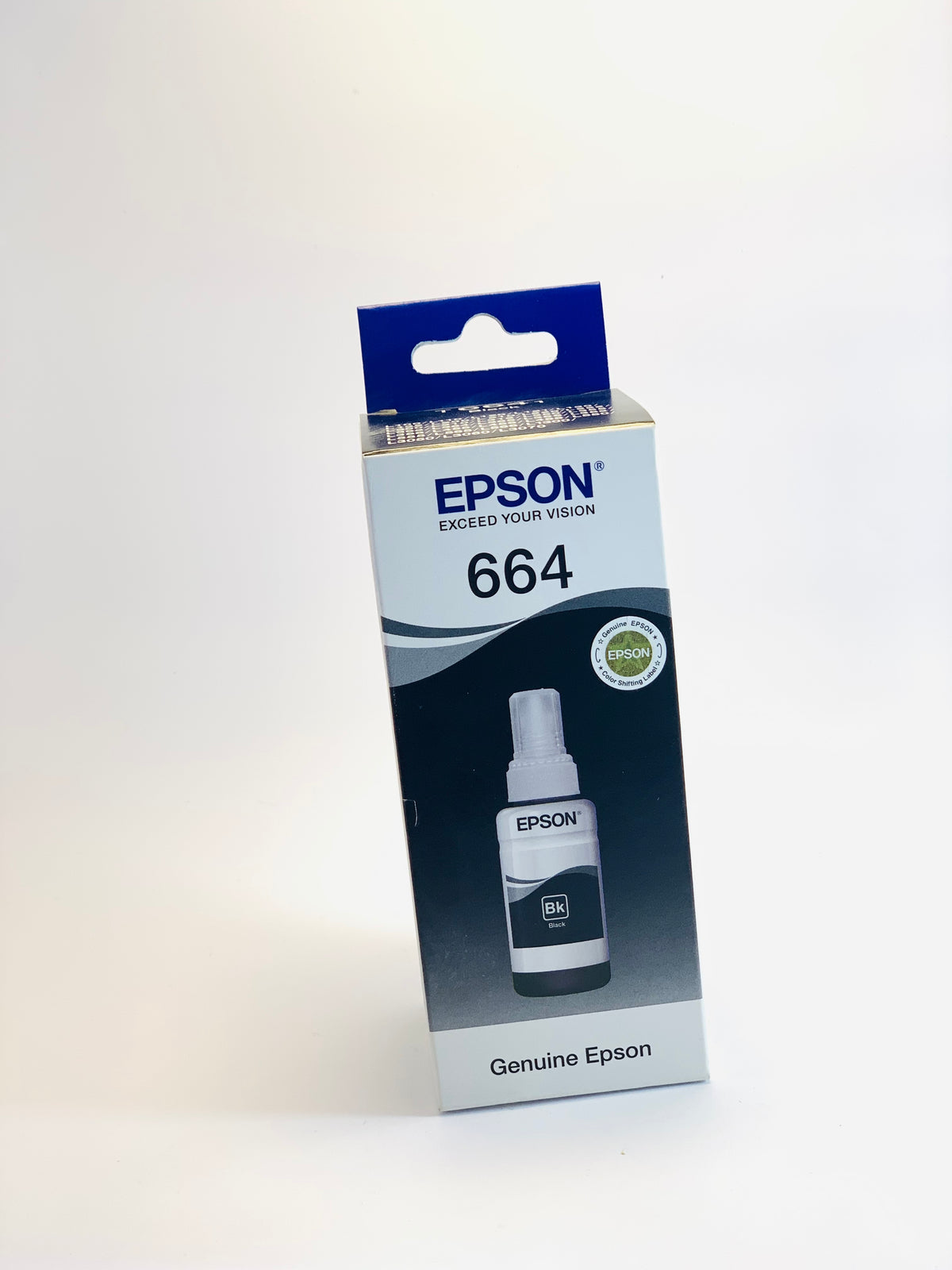 Epson T6641 Ecotank Ink Bottle, Black Ink For Printer