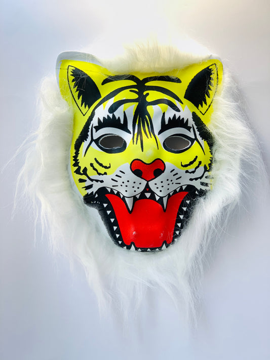 LION COLOR MASK WITH HAIR FOR KIDS