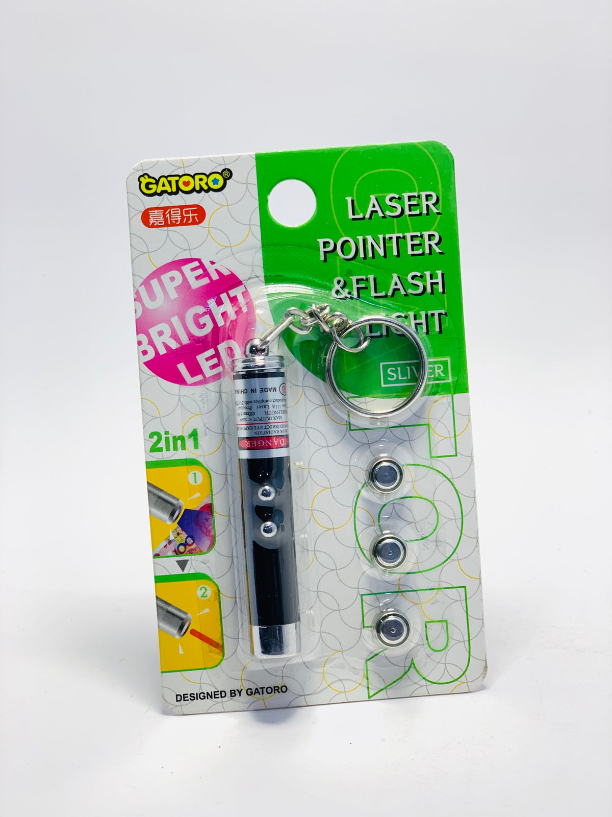 LASER PONITER & FLASH LIGHT BK