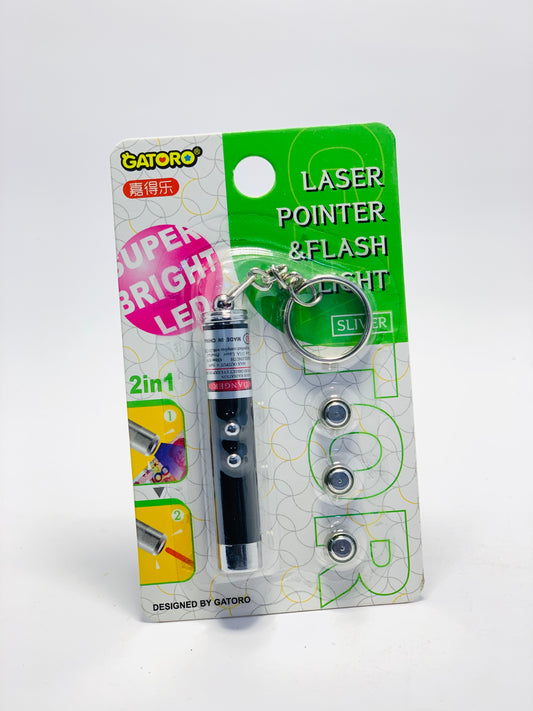 LASER PONITER & FLASH LIGHT BK