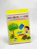 بطاقة الأرقام 1-100