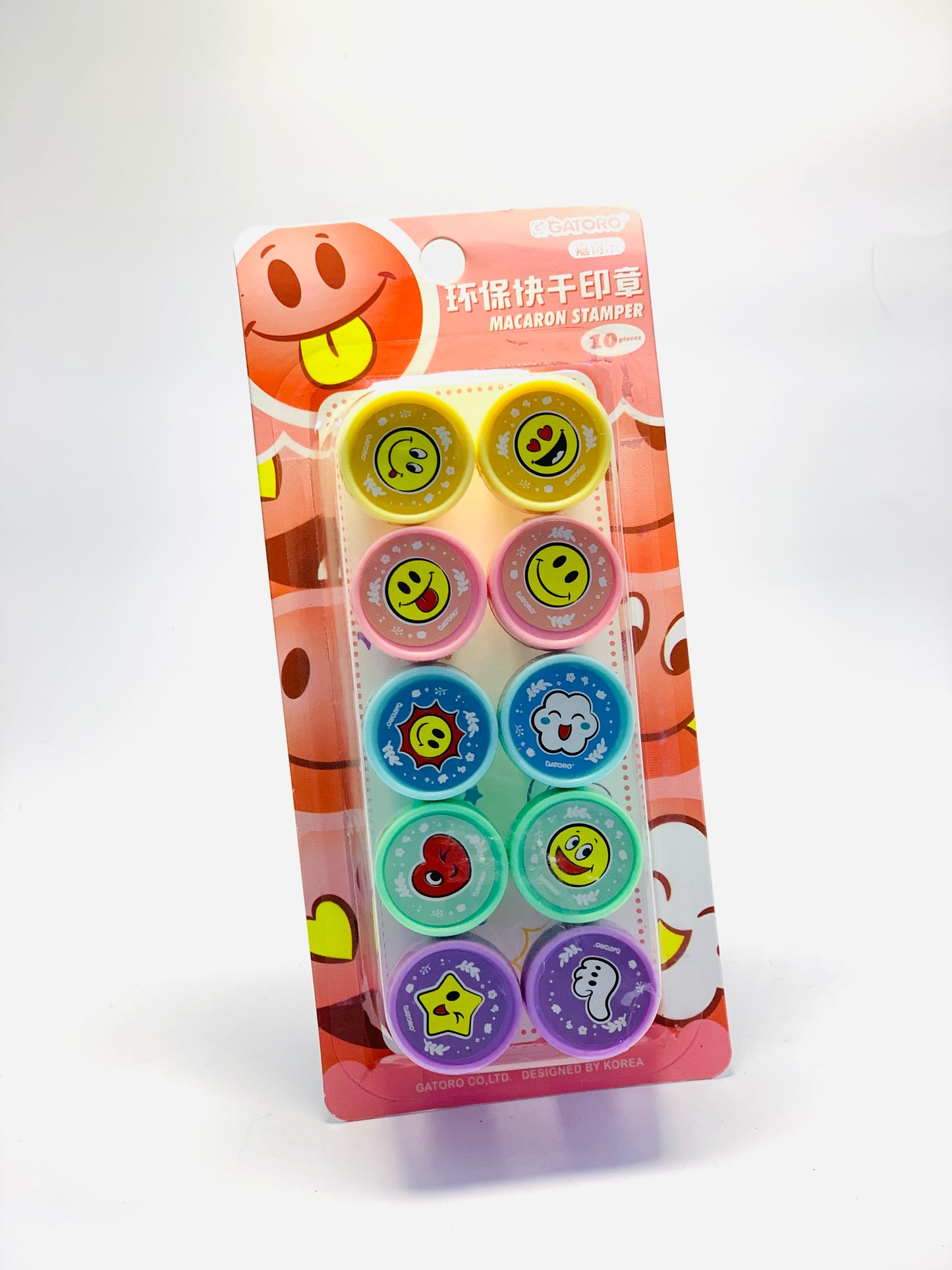 SMILEY STAMP 10 pcs/ set