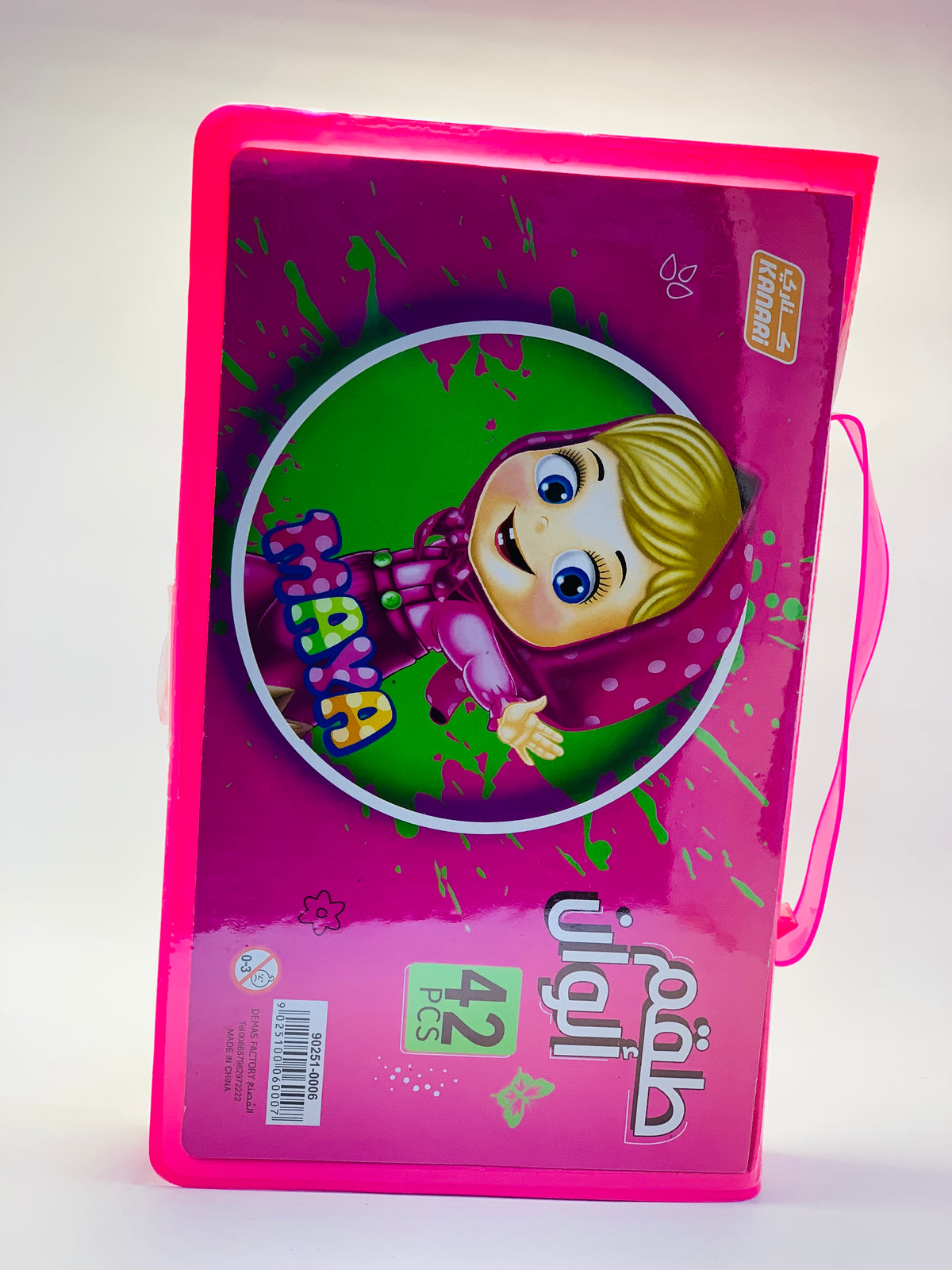 KANARI COLORING COMBO SET 42 PCS GIRLS DESIGN
