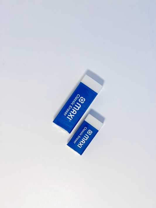 ممحاة ماكسي صغيرة وكبيرة