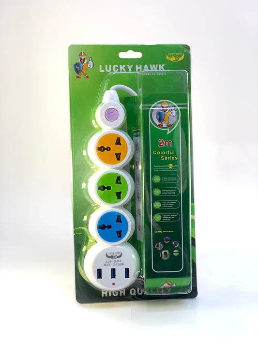 LUCKY HAWK 2M 3 SOCKET EXTENSION