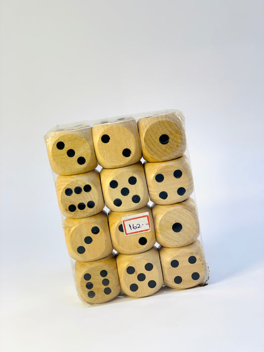 WOODEN DOMINOSE 1X12