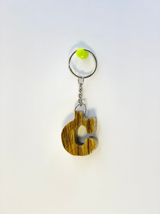 KEY CHAIN LETTER (C)