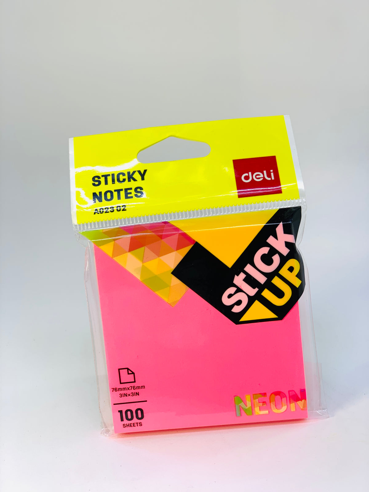 STICKY NOTES 3X3 PINK COLOR