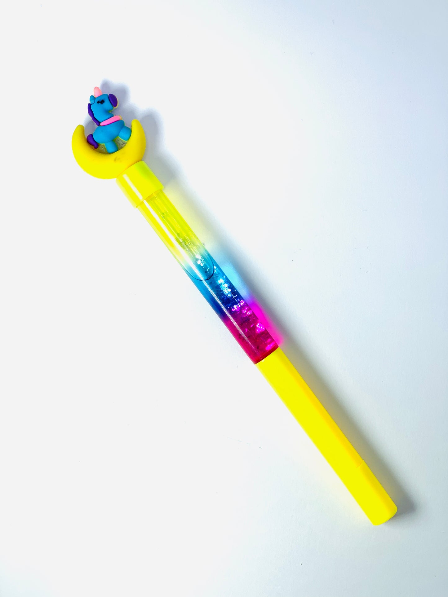 Lively Yellow Glitter Pen