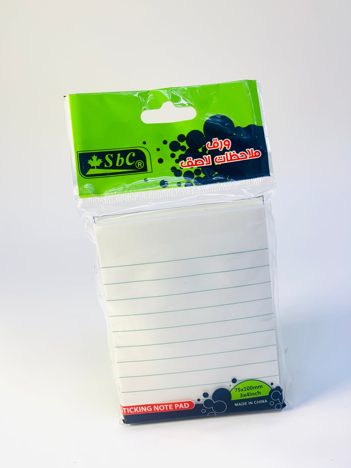 STICKY NOTES 3X4 WHITE