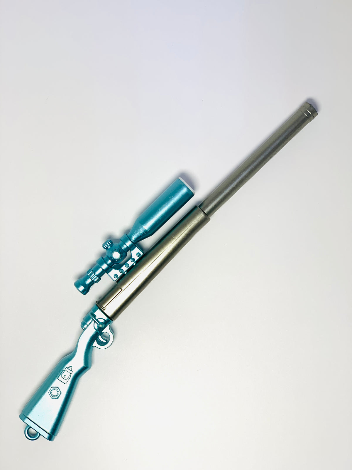 GUN DESIGN PEN WITH LIGHT
