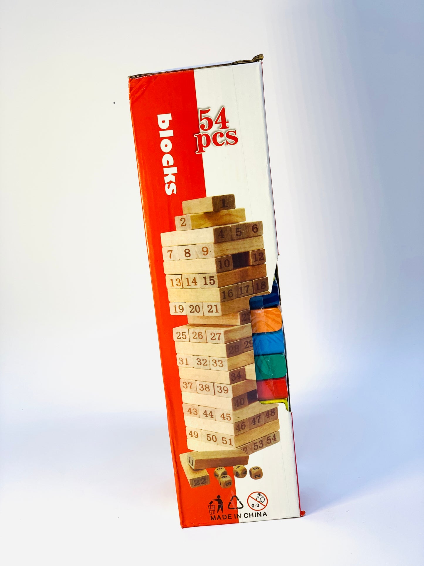 54 PCS WOODEN BLOCKS