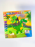 KIDS COLOURING BOOK DINOSAUR PARK