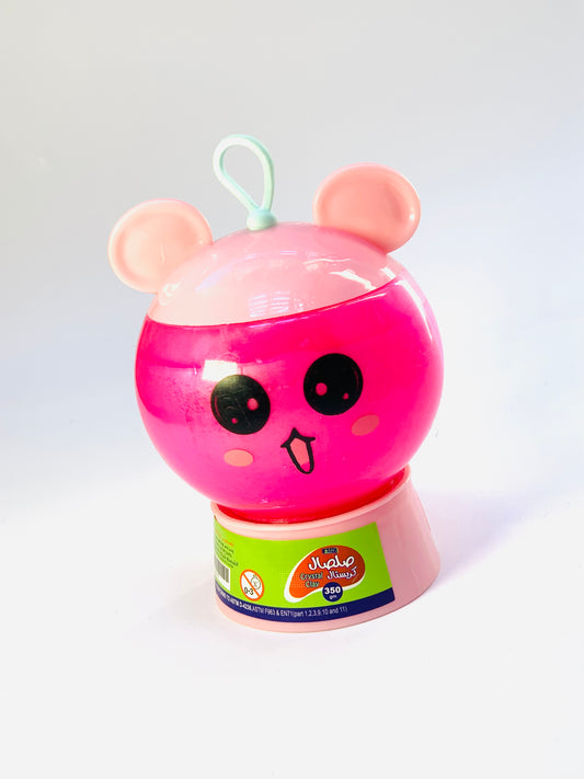 SBC كريستال سلايم وردي