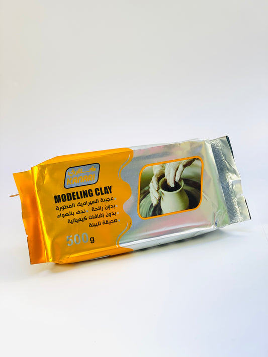 كناري طين تشكيلي 500 جم أبيض