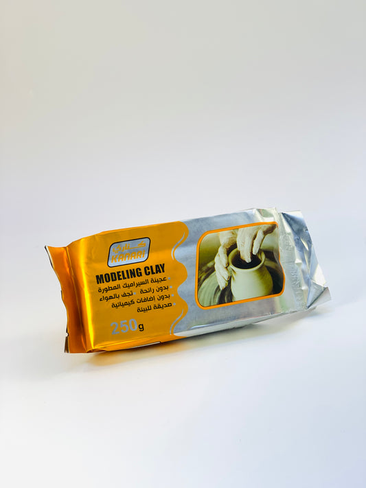 كناري طين تشكيلي 250 جم أبيض