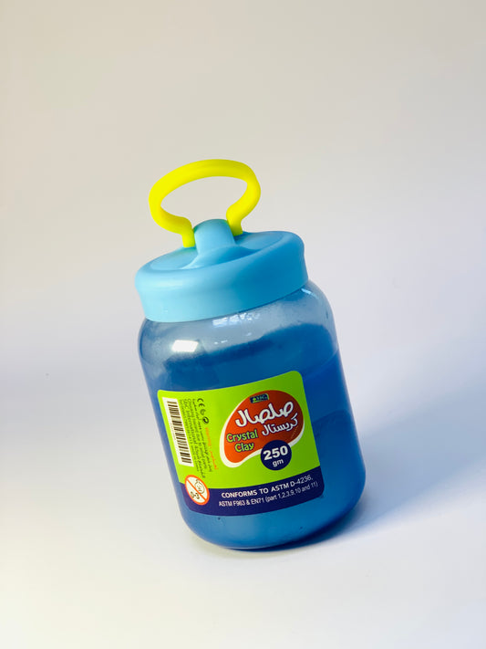 اس بي سي كريستال كلاي 250 جم أزرق