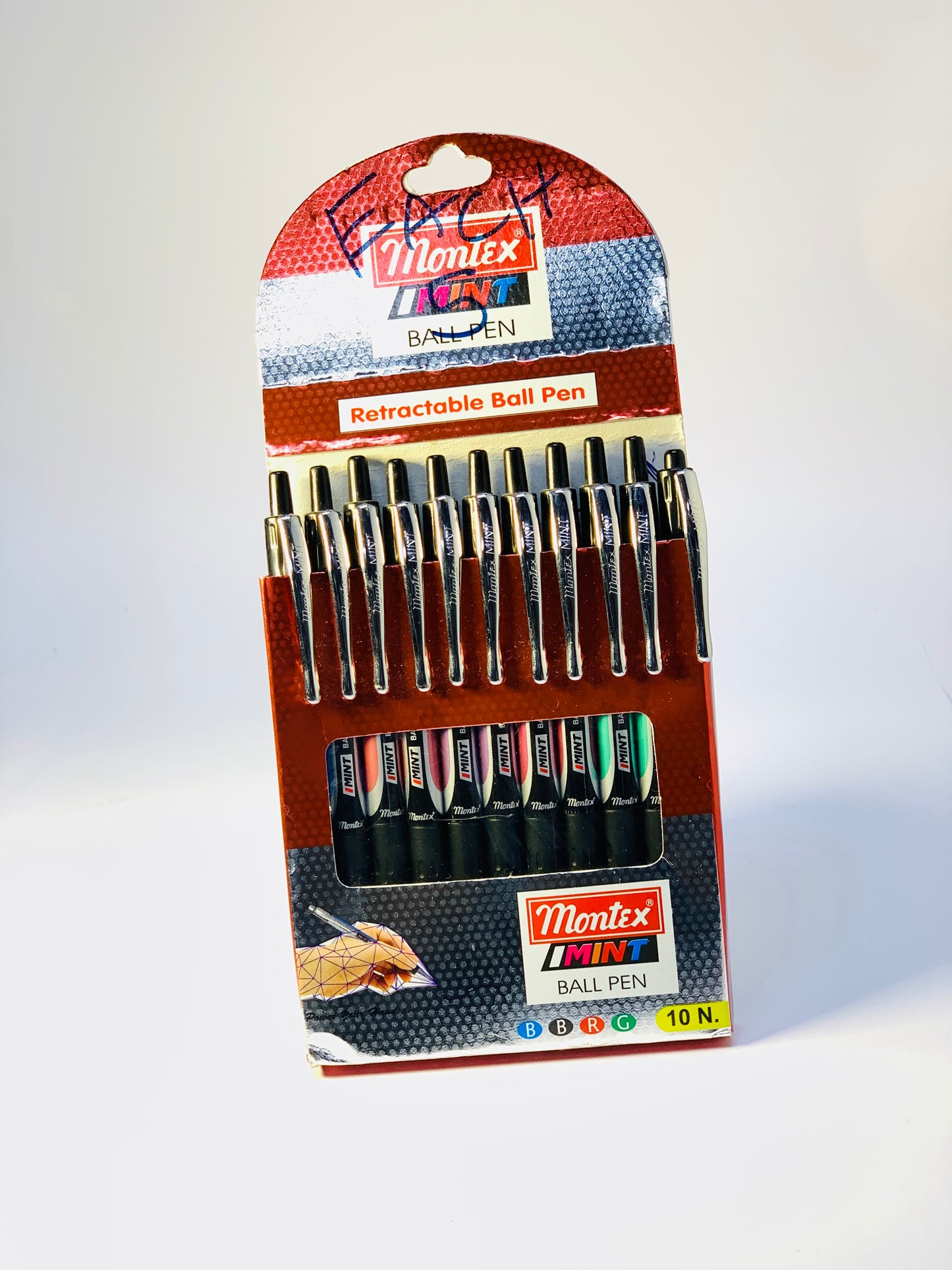 MONTEX MINT BALL PEN 1X10