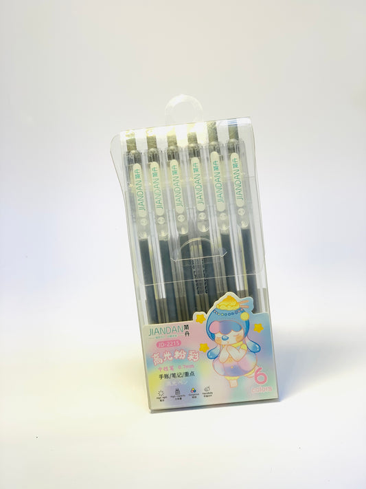 قلم لون فضي 1×6