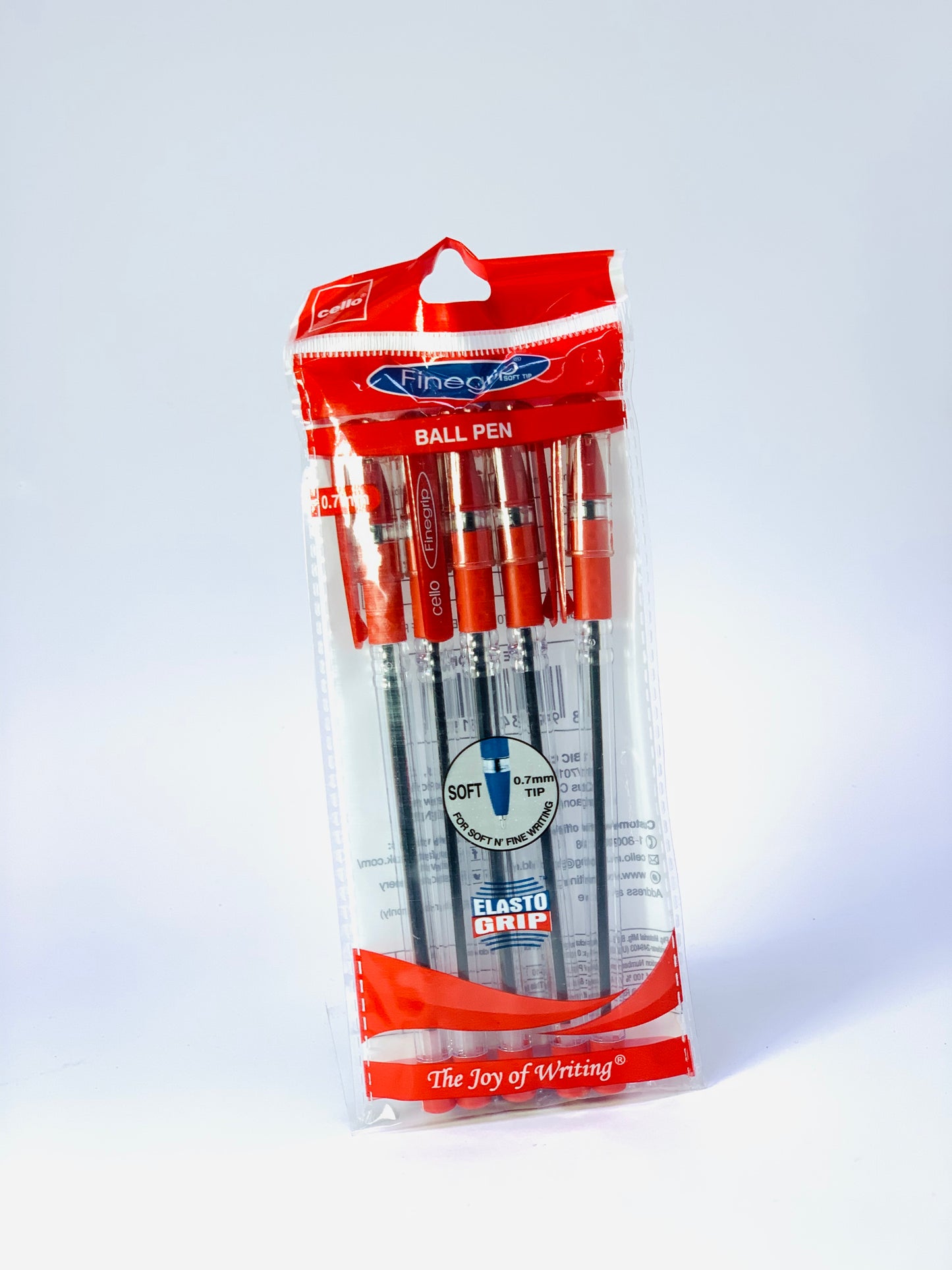 قلم تشيلو ذو اللون الأحمر 1X5