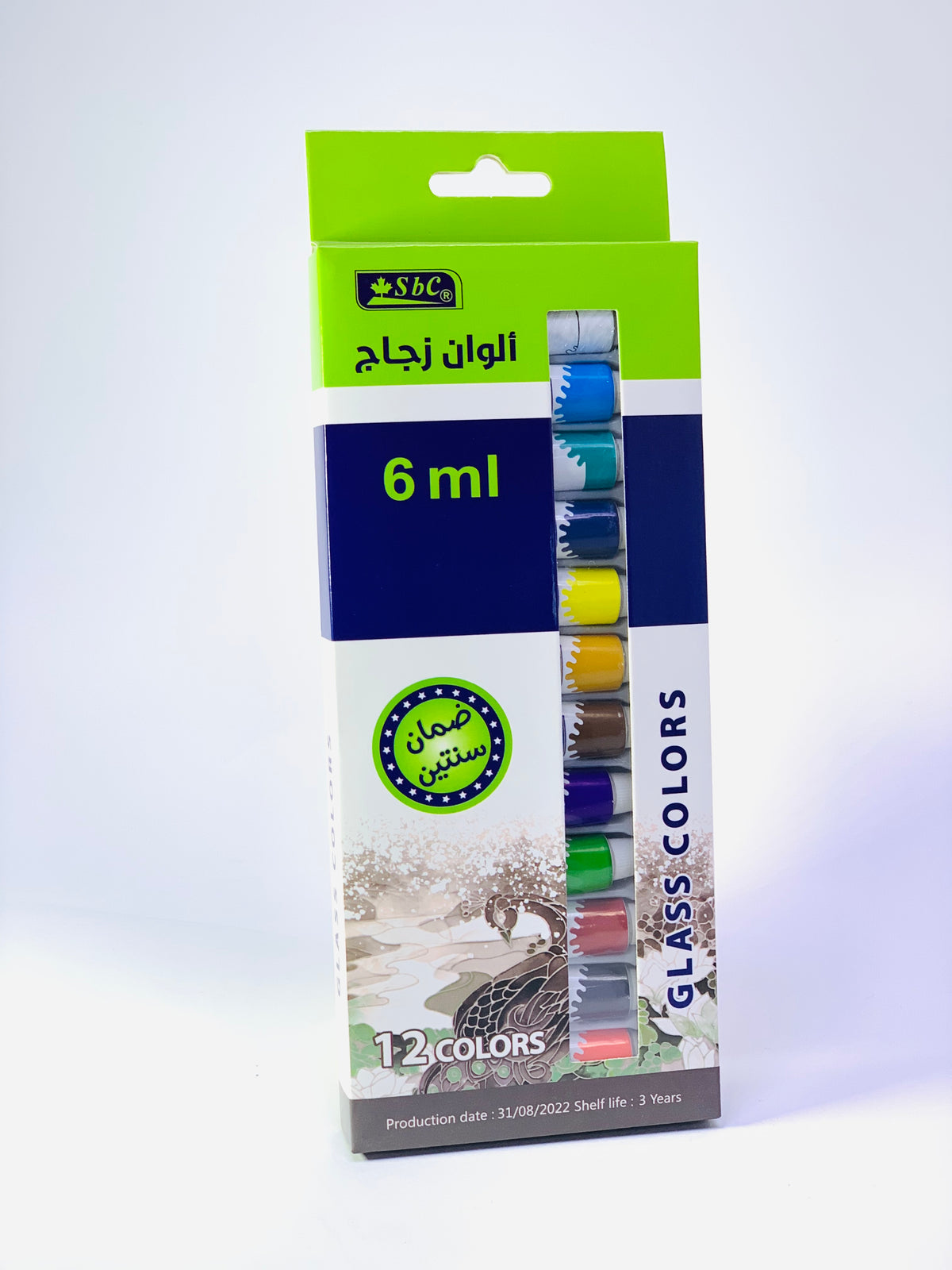 SBC GLASS COLOR 1X12 6 ML