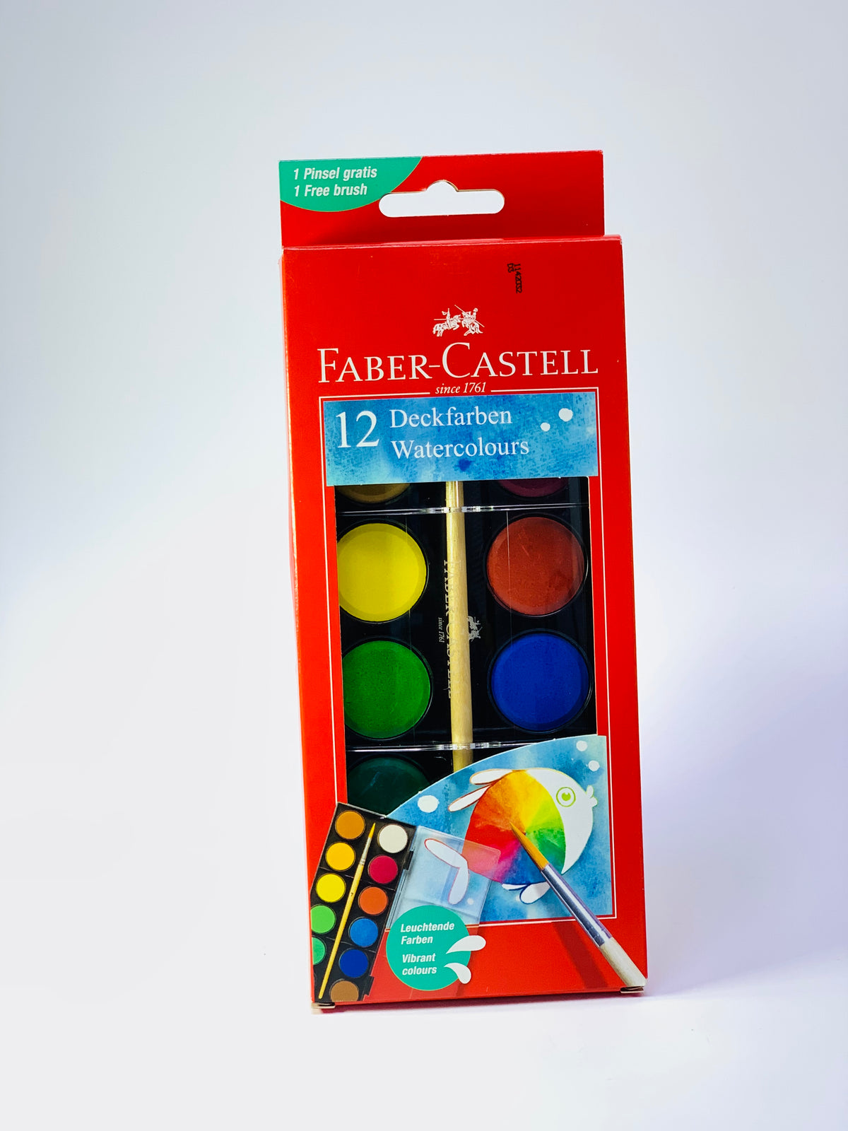 FABER CASTEL WATER COLOR 1X12 COLORS