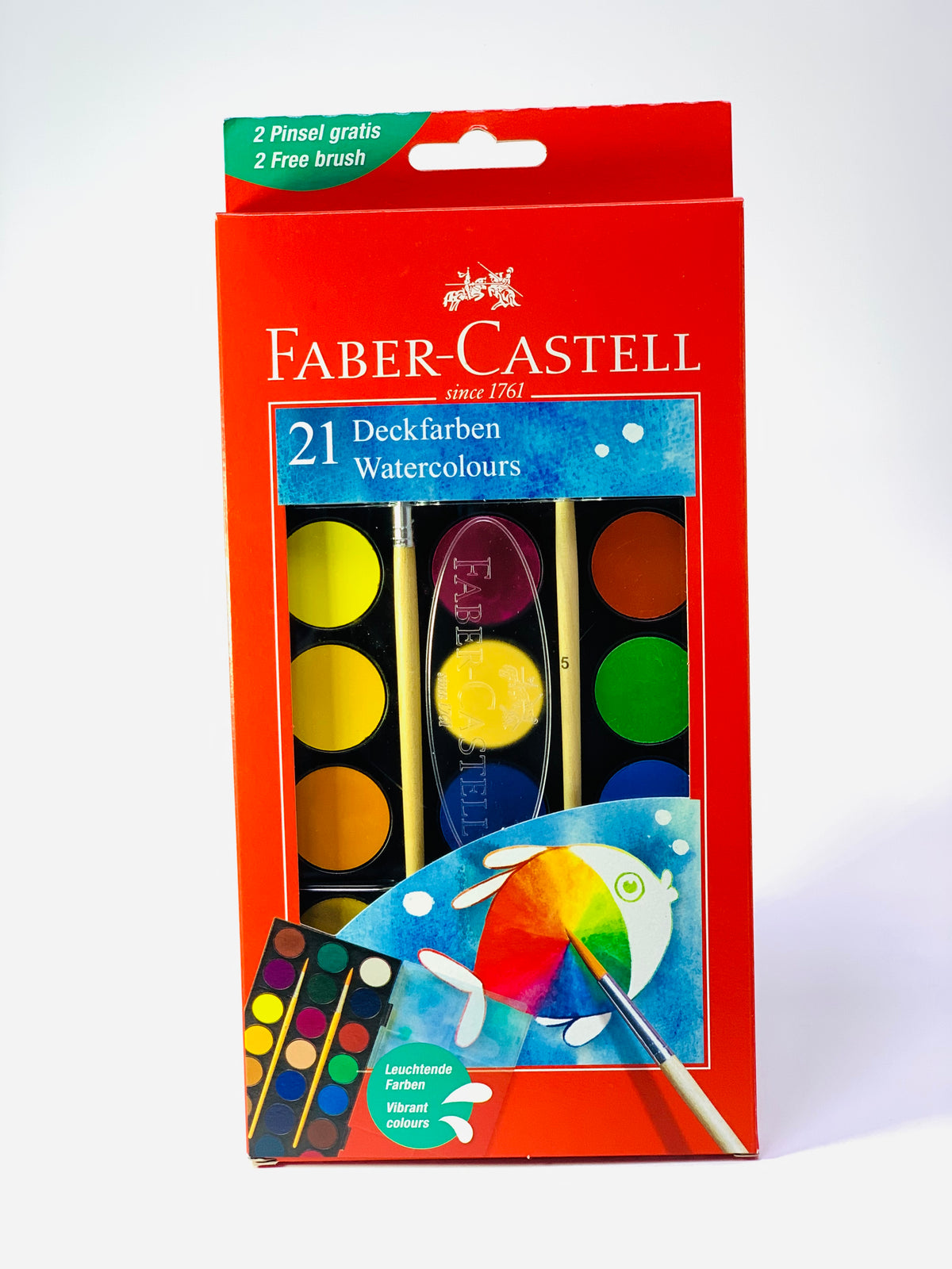 FABER CASTEL WATER COLOR 21 COLORS