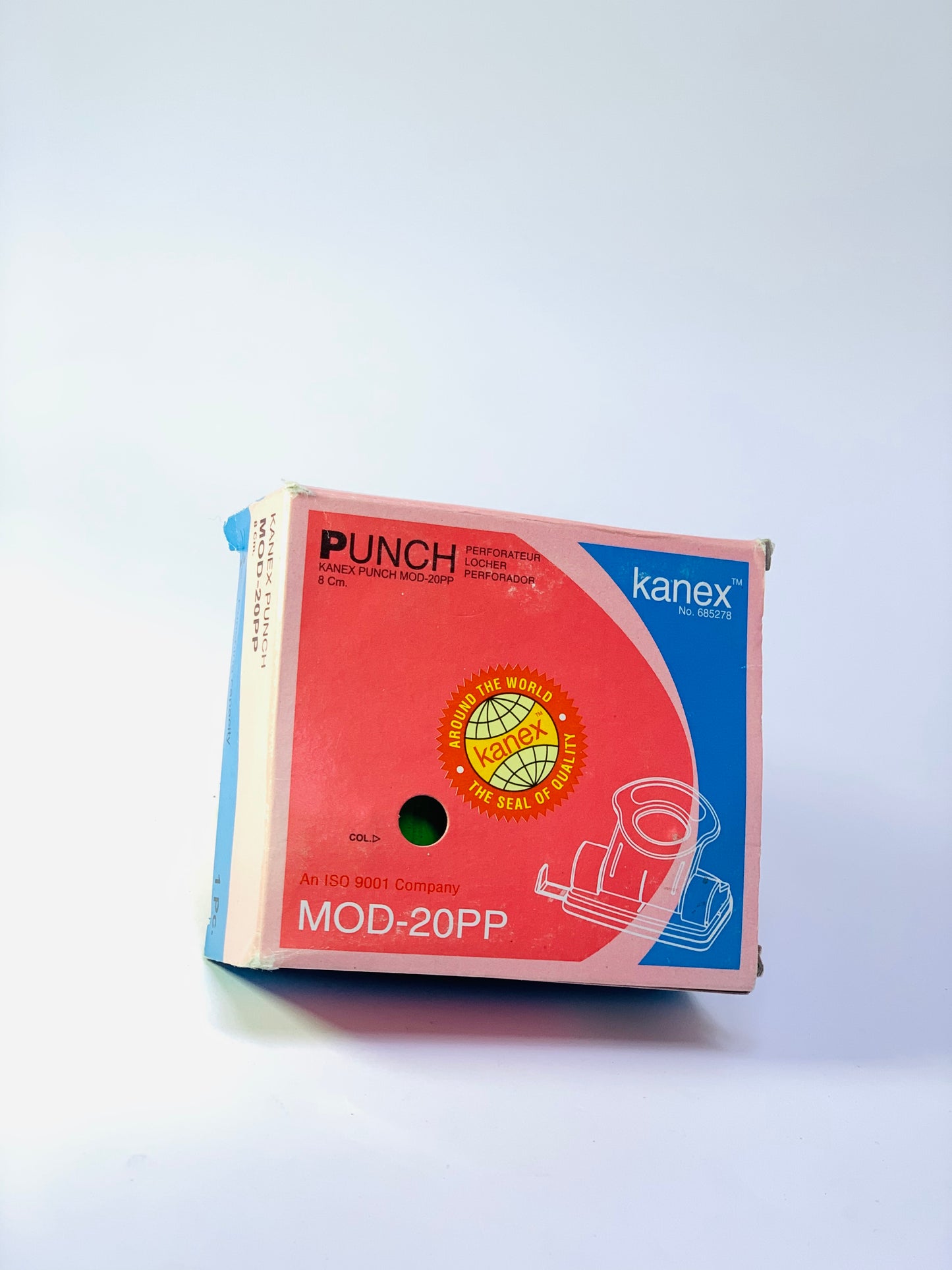 KANEX 2 HOLE PAPER PUNCHER MOD 20 PP