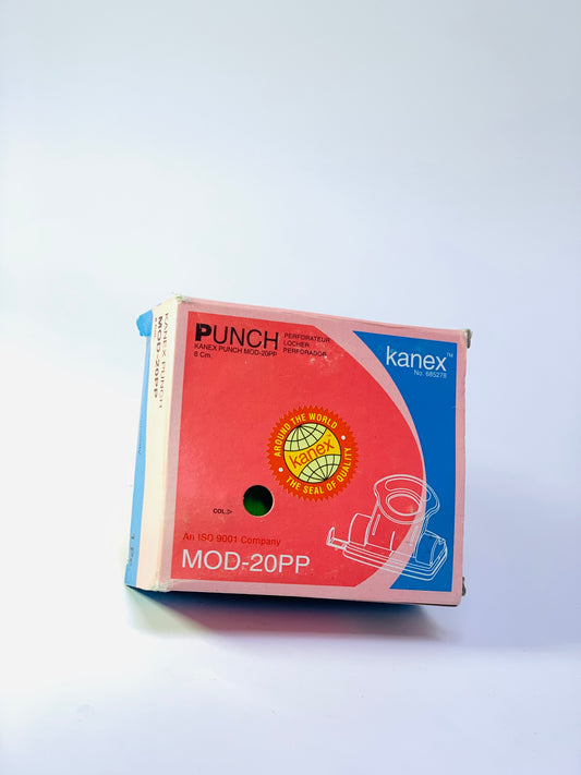 KANEX 2 HOLE PAPER PUNCHER MOD 20 PP